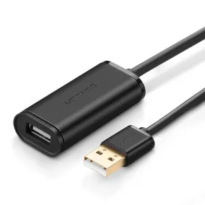 UGREEN US121 USB 2.0 Male to USB A Female Active Extension Cable Chipset 5M-10319