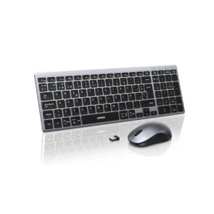 UGREEN MK552 Bluetooth & 2.4GHz Wireless Keyboard & Mouse Combo Rechargeable