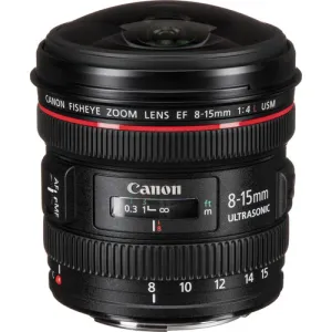 CANON EF 8-15MM F/4L FISHEYE USM