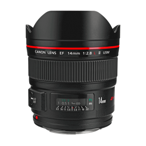 CANON EF 14MM F/2.8L II USM LENS