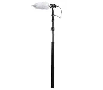 BOYA BY-PB25 Universal Carbon Fiber Boompole with Internal XLR Cable (8.2')