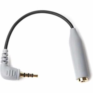 BOYA BY-CIP2 3.5mm TRS (Female) to TRRS (Male) Adapter
