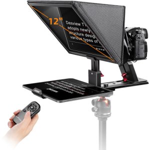 DESVIEW T12S 12.9-Inch Portable Teleprompter