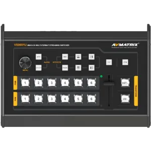 AV MATRIX VS0601U Mini 6-Channel Multiformat Video Switcher