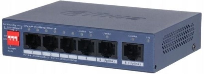 DAHUA CS4006-4ET2GT-36 6-Port Cloud Managed Desktop Switch