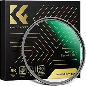 K&F CONCEPT 77mm Explosive-Proof MCUV Lens Protection Filter