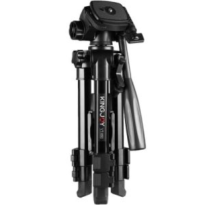 Kingjoy VT-850 Professional Aluminum Camera Tripod with 3-Way Pan Head