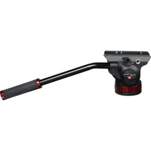 Manfrotto MVH502AH Professional Fluid Video Head with Flat Base