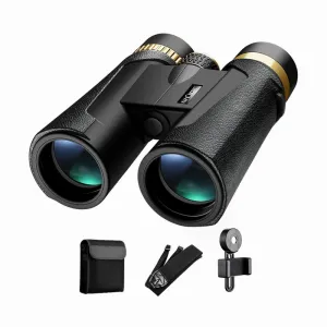 K&F Concept 12×42 HY1242 Waterproof BAK4 Roof Prism Binocular