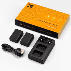 K&F NP-FW50 DUAL BATTERY & CHARGER