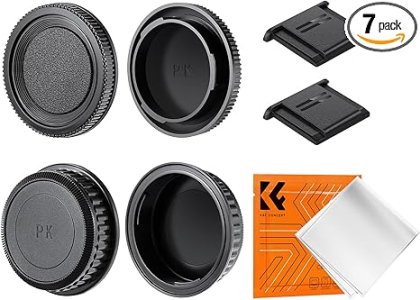 K&F BODY AND LENS REAR CAP FOR SONY