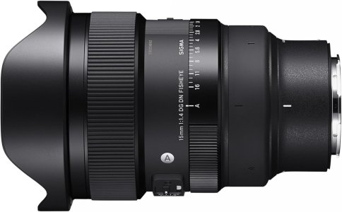 Sigma 15mm F1.4 DG DN Diagonal Fisheye Art Lens for canon l-mount