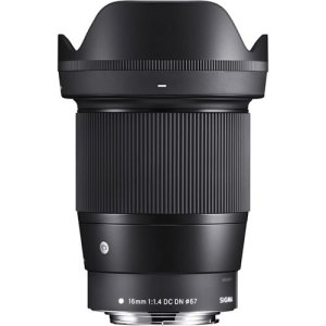 Sigma 16mm F1.4 DC DN Contemporary Lens for Canon-Rf