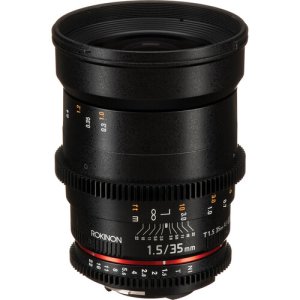 Rokinon 35mm T1.5 Cine Lens for Nikon F