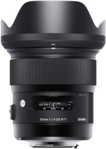 Sigma 24mm f/1.4 DG HSM Art Lens for Canon