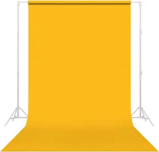 VISICO PAPER BACKDROP 1.35*10M-YELLOW