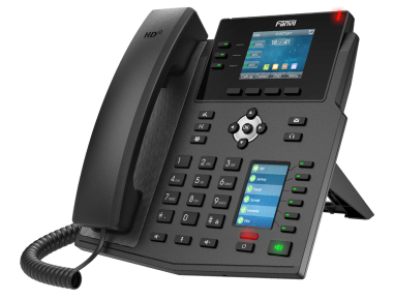 Fanvil X4U IP Phone – 12 SIP Lines & Color Display
