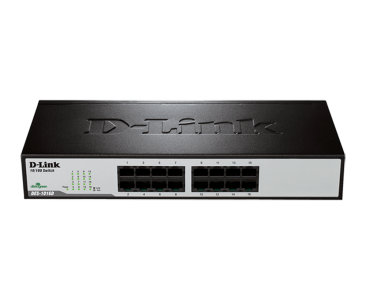 D-Link DGS-1016D/B 16-Port 10/100/1000Base-T Unmanaged Switch