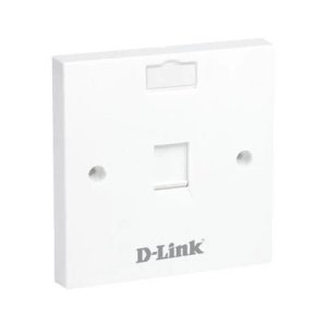 D-Link NFP-0WHI11 Single Faceplate with Shutter & ID Plate White