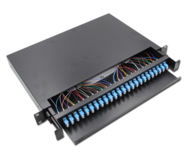 Lightwave LW-ODF-24LC-LOAD-RM Fiber Patch Panel LC×24- LW-ODF-24LC-LOAD-RM