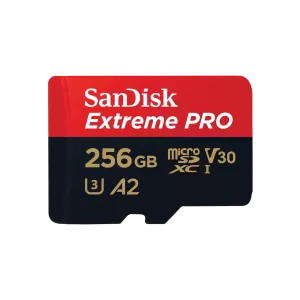 SanDisk Extreme microSD Card 256GB Up to 880MB/s Read 650MB/s SDSQXFN-256G-GN4NN