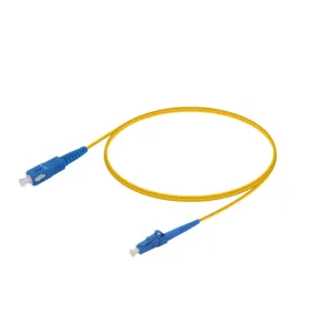 Lightwave LW-PC-SCU-SCU-DX-SM-3M Fiber Patch Cord LSZH SC UPC to SC UPC 3M
