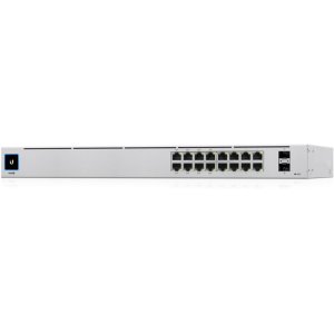 Ubiquiti UniFi Switch Pro Max 16 PoE: (4) 2.5GbE PoE++, (12) GbE PoE+, (2) 10G SFP+